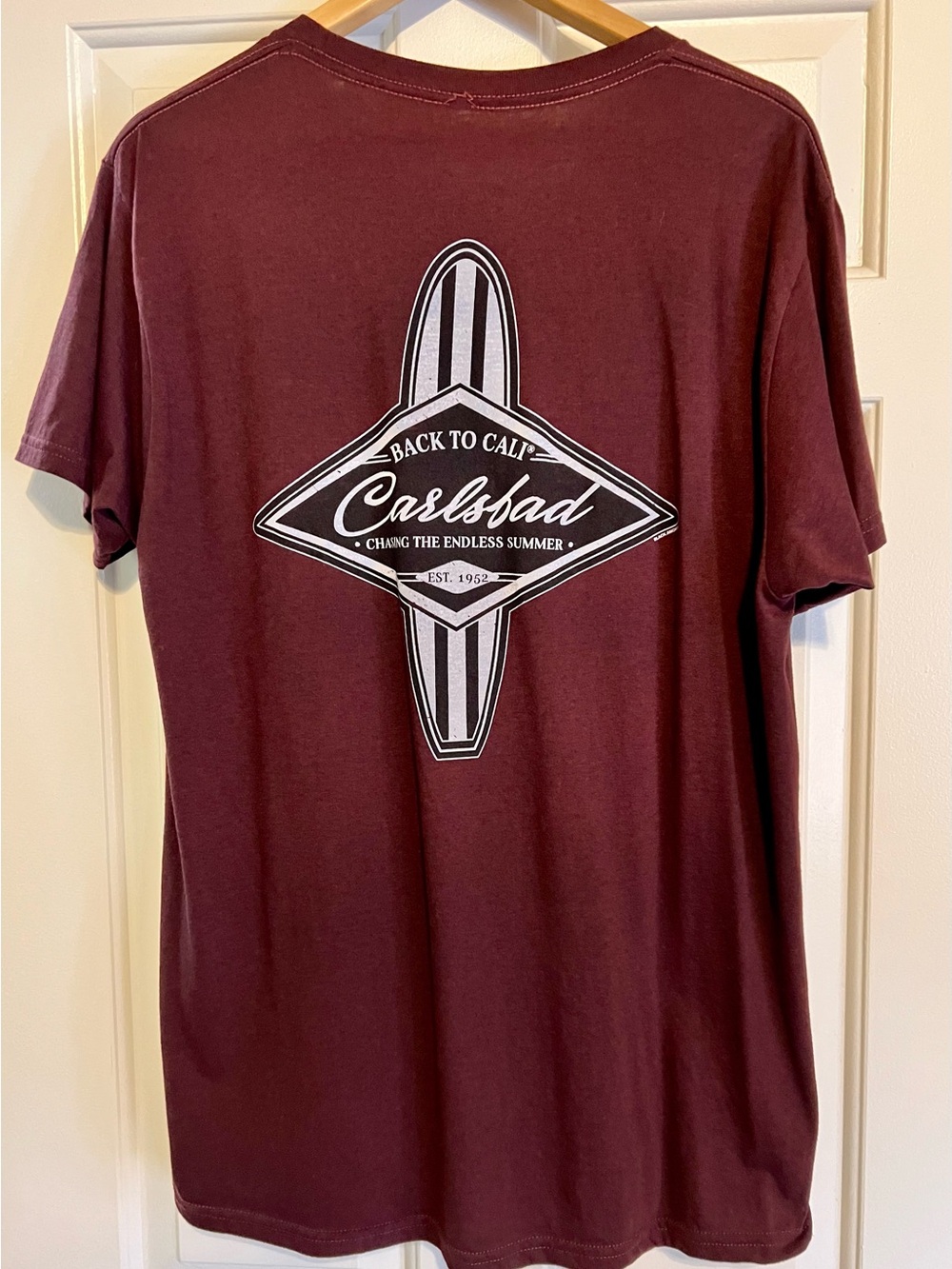 Carlsbad California Surf Graphic T-Shirt 2-Piece Lot / Bundle - Sizes L & XL